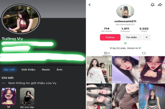 Lộ clip sex 18+ Tiktoker Cotienxanh Tường Vy 2025