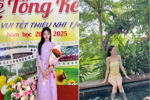 Cô giáo mầm non chịch lén lút với cái mặt nhăn nhó