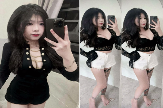 Gái dân chơi xăm mình yêu doggy